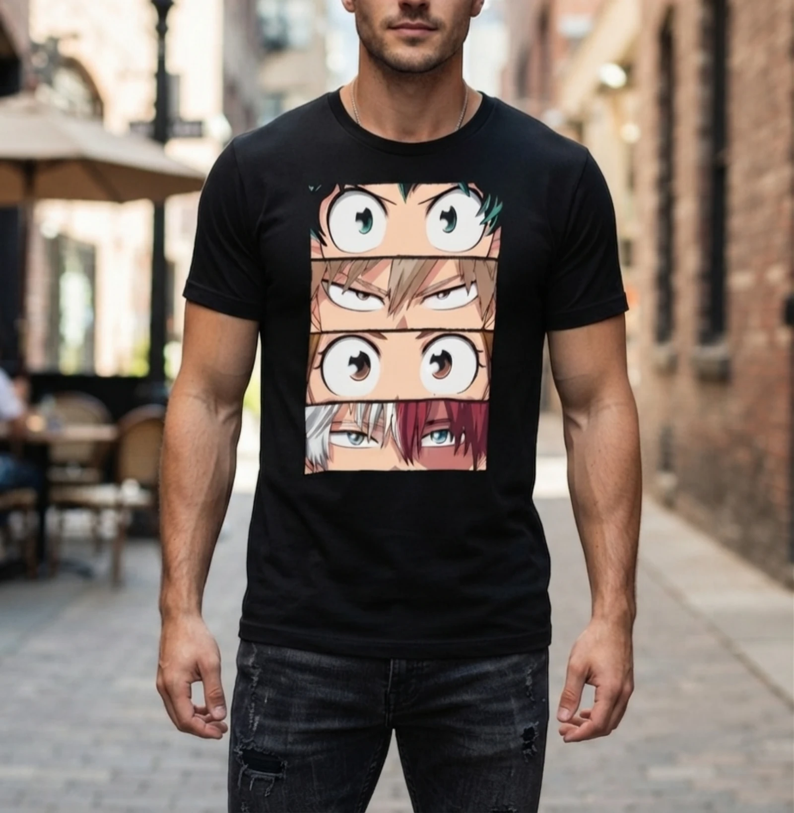 Camiseta viral anime My Hero Academia - Talla S
